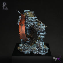 Load image into Gallery viewer, BOX ART of "Arch of Sacrifice" and "Toorn, the chaos warrior"
