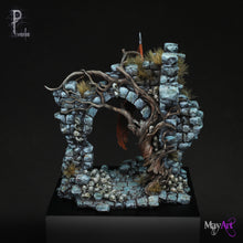 Load image into Gallery viewer, BOX ART of "Arch of Sacrifice" and "Toorn, the chaos warrior"