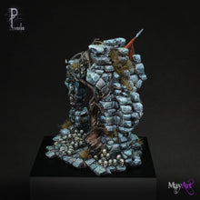 Load image into Gallery viewer, BOX ART of "Arch of Sacrifice" and "Toorn, the chaos warrior"